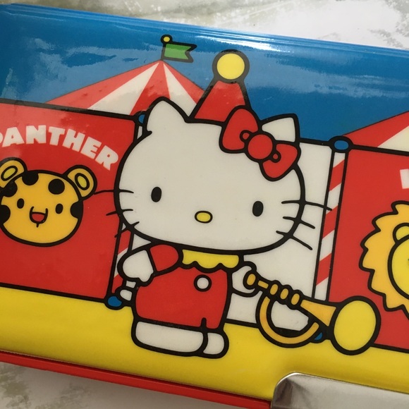Rare 1976 Hello Kitty Pencil case! Circus! - Picture 3 of 10